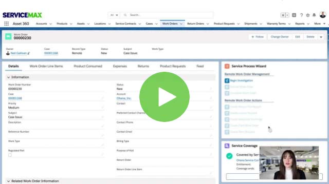 Video - ServiceMax Asset 360: Automation with Service Process Manager